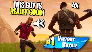 Pretending To Be A Noob And Then Carrying A Streamer On Fortnite Surprised Him On Stream Pretending To Be A Noob And Then Carrying A Streamer On Fortnite Surprised Him On Stream