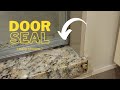 How to replace a shower door bottom seal #diy #shower #fixed