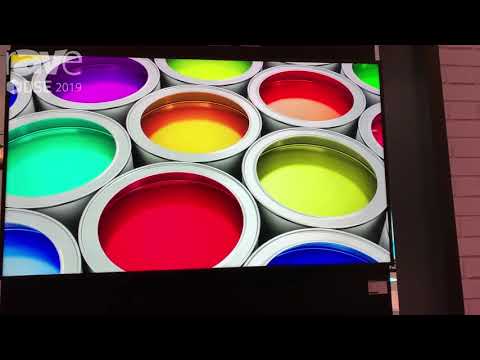 DSE 2019: DynaScan Showcases Its 100″ DI100ST2 UHD 4K LCD Display