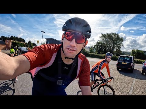 I MADE HIM CRASH! Backpedal Cycle to "Cap de FormentEXMOOR"