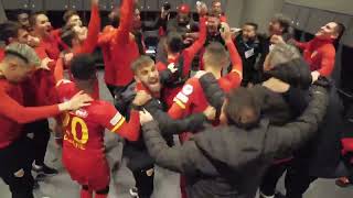 Kayseri̇spor Beşi̇ktaş Maç Sonu Ma Odasi Sevi̇nç Gösteri̇leri̇