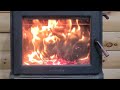 Hearthstone Green Mountain 60 Wood Freestanding Stove Burning