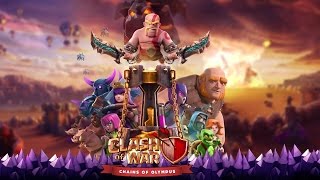 CLASH OF CLANS FULL MOVIE ANIMATED | CLASH OF WAR , CHAIN OF OLYMPUS