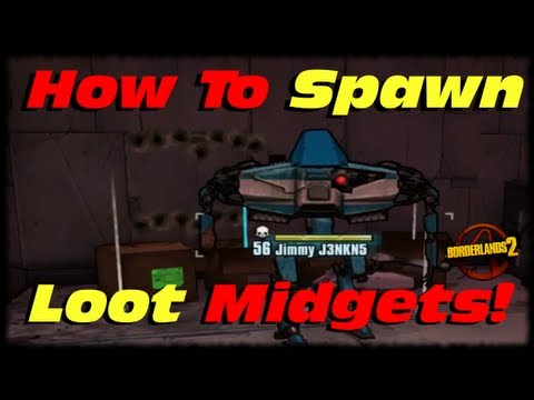 Borderlands 2 How to Spawn Legendary Loot Midgets & Jimmy Jenkins! Farm Pearlescents & Etech Relics! Borderlands 2 How to Spawn Legendary Loot Midgets & Jimmy Jenkins! Farm Pearlescents & Etech Relics!
