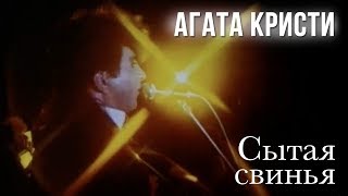 Агата Кристи — Сытая Свинья (Официальный Клип / 1991)