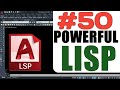 "50 Powerful AutoCAD Productive Lisp Programs : Best CAD Tutorials"