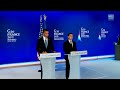 President Obama and President Sarkozy of France Speak on Bilateral Meeting