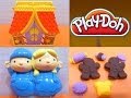 PLAY-DOH.HANSEL Y GRETEL.MODELA CON PLASTILINA A HANSEL Y GRETEL