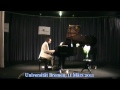 K. Stockhausen: Piscis (from TIERKREIS). Piano: Juan Solare