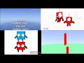 Youtube Thumbnail Numberblocks Intro Up to Faster Quadparsion 2