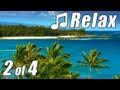 HD RELAXATION #2. OAHU BEACHES Relaxing Music Video Ocean meditation videos relax slow songs 1080p