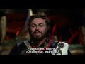 Nessun Dorma Luciano Pavarotti Turandot Puccini subtítulos en español