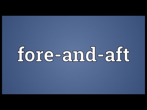 Header of fore-and-aft