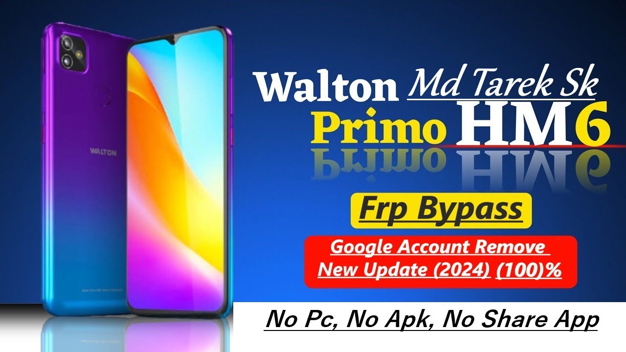 Walton Primo HM6 Frp Bypass Google Account Remove Walton Primo HM6 Frp Bypass Google Account Remove