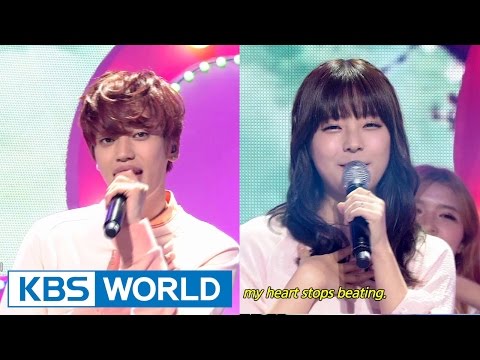 NIEL - Spring Love (Feat.JUNIEL) | 니엘 - 심쿵 (Feat.주니엘) [Music Bank HOT Stage / 2015.04.17]