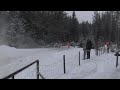 Latvala crash into the fence - WRC Rally Sweden 2014