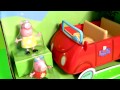 Play Doh Peppa Pig Muddle Puddle RED CAR with Mommy Pig New Talking Toy by DCtoys Auto Coche Rojo