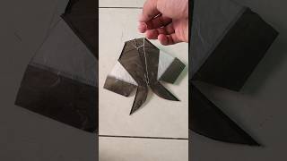 Coba Bikin Layangan Cotek Blolong Mini Ukuran 17 Cm.