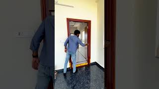 Pleated Mesh Door, Sliding Mesh Door,