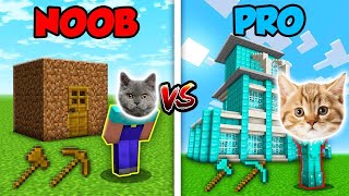 💩 NOOB 💩 VS 💎 PRO 💎 - Minecraft Mod w / Gaffur