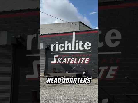 We stopped by the Skate Lite HQ in our latest build video‼️✅ #skateboarding #skateramps #skate