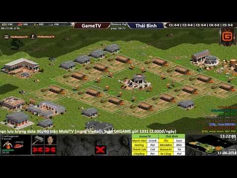 AOE | 4vs4 Random | GameTV vs Thái Bình | Ngày 11-06-2018 | AOE | 4vs4 Random | GameTV vs Thái Bình | Ngày 11-06-2018 |