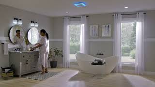 Broan-Nutone Chromacomfort W Sensonic Bluetooth Speaker Fan