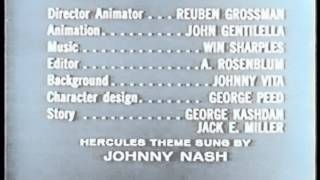 The Mighty Hercules Ending Credits
