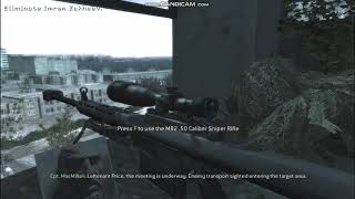 Killing Of Imran Zakhaev In Call Of Duty Modern Warfare