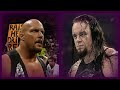 The Undertaker w/ Paul Bearer vs Stone Cold Steve Austin WWF Title Match 6/28/99 (1/2)