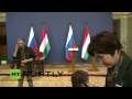 LIVE: Vladimir Putin meets Viktor Orban in Budapest - PRESS CONFERENCE IN ENGLISH