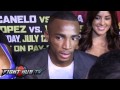 Erislandy Lara "After the 4th round I'm taking Canelo to deep water"