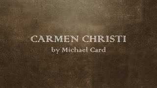 Watch Michael Card Carmen Christi video