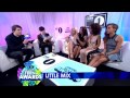 Dan & Phil with Little Mix at the Teen Awards 2013