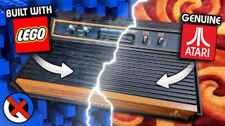 LEGO Atari 2600 VCS vs. A REAL Four-Switch Atari 2600 - Build, Comparison, & Rev