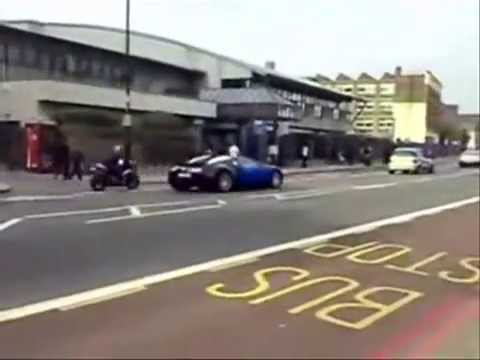 Bugatti veyron in london