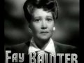 FAY BAINTER TRIBUTE