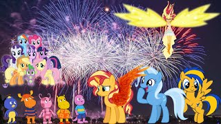 Mlpfim & The Backyardigans - Firework By Katy Perry Remake