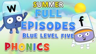 Alphablocks - Blue Level Five Full Episodes 13-15 Learn To Read
