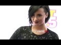 Demi Lovato All Smiles at Hot 99 5's Jingle Ball 2014 Press Room in Washington DC