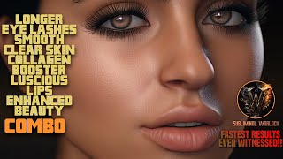 Longer Lashes, Smooth Clear Skin, Collagen Booster, Luscious Lips, Enhanced Beauty Super Combo