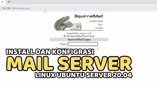 Install Mail Server Squirrelmail Pada Linux Ubuntu 20.04