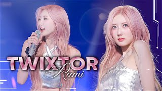 Twixtor Clips 4K Rami Love In My Heart 250125 Hello Monsters In Seoul