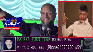 Asad owaisi Coming To Andhra pradesh To Defeat Chandrababu