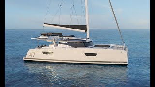 New 2025 Fountain Pajot 47 Sailing Catamaran Video Walkthrough Review By Ian Van Tuyl