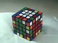 5x5x5 Professor Rubik's cube self solve stop motion