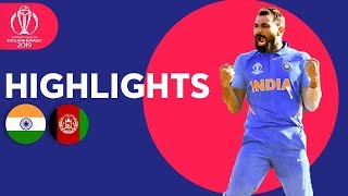 India v Afghanistan - Match Highlights | ICC Cricket World Cup 2019