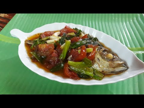 Cách làm CÁ BẠC MÁ HẤP CHIÊN SỐT CÀ chua chua ngọt ngọt tuyệt ngon hấp dẫn - Tigon luu