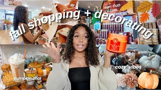 Cozy Fall Decorate With Me Fall Room Makeover Fall Decor Shopping