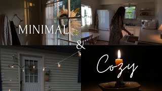 How To Create A Minimal & Cozy Home